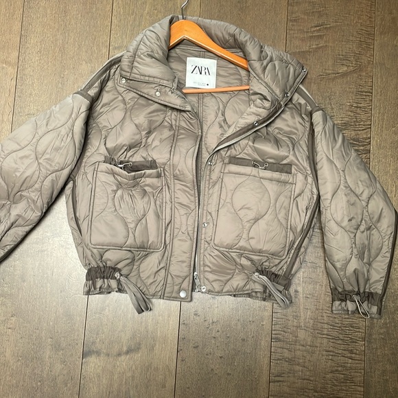 Zara Jacket Grey Taupe water repellent - Picture 2 of 3